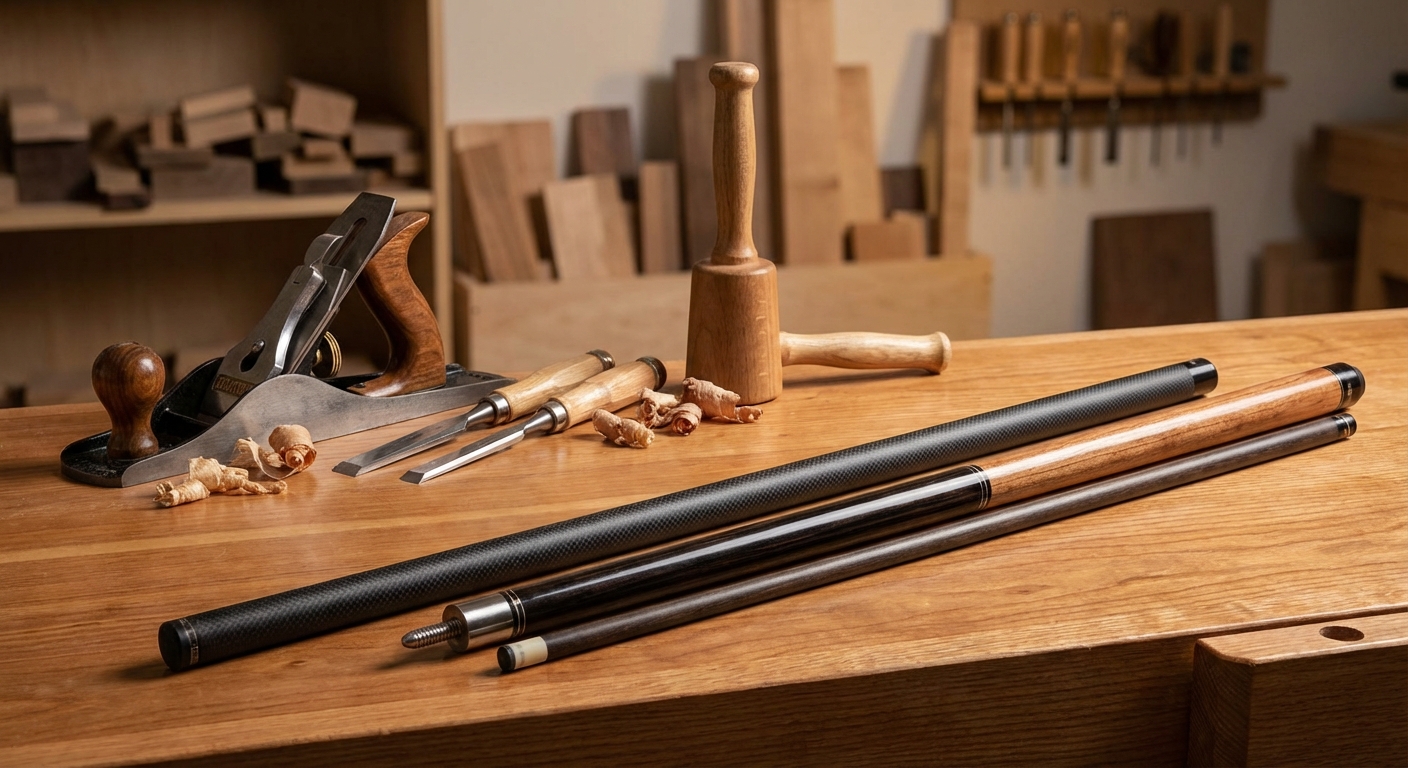 SYNCSHOT Pool Cue Guide: Carbon Fiber vs. Modular Break Jump Models