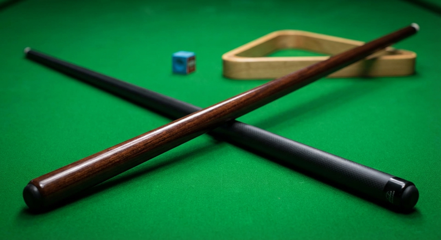 IgnatGames Premium vs. CUESSIR Ascend: Wood vs. Carbon Fiber Cues