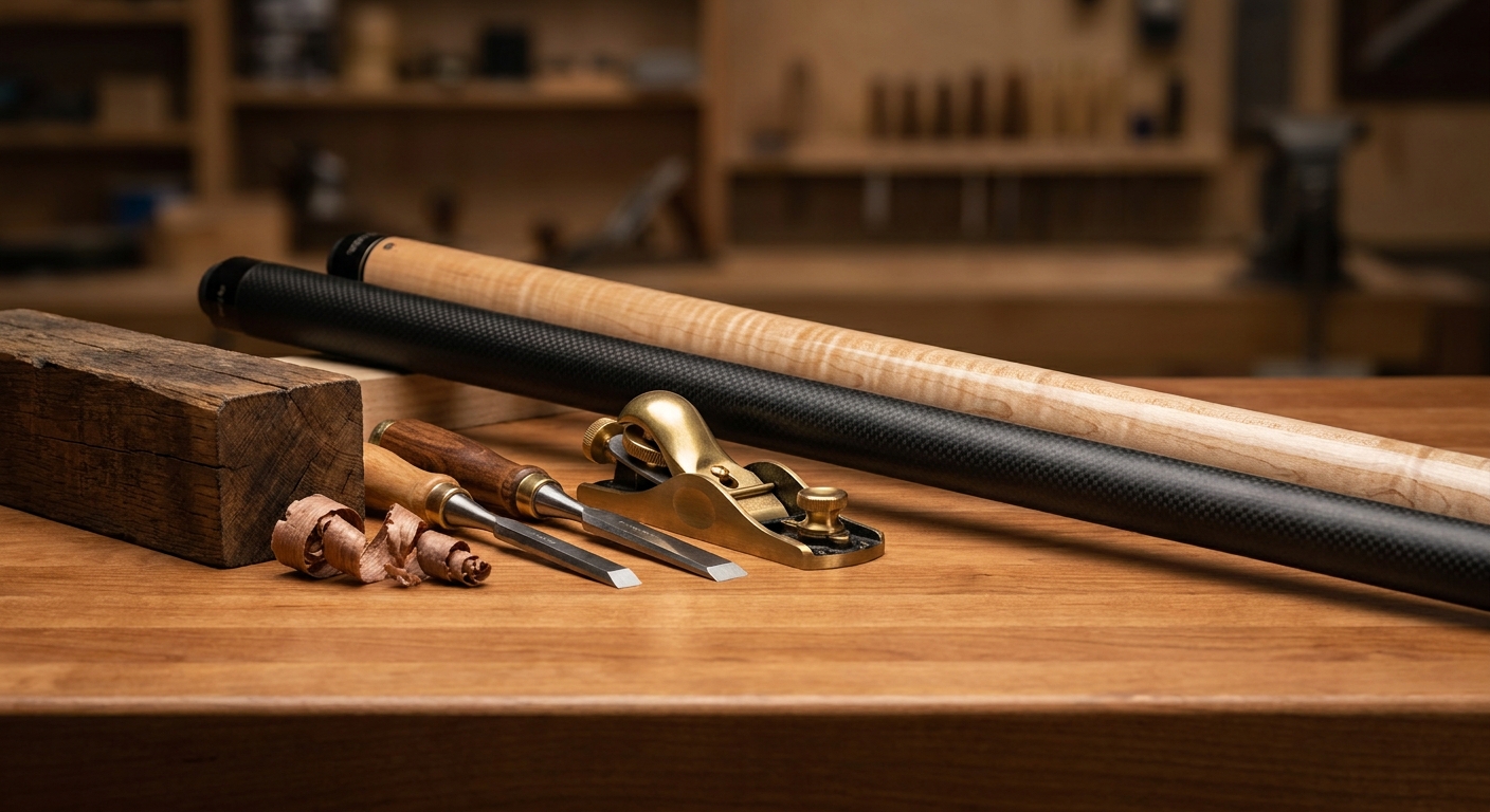 The Evolution of Generic Carbon Fiber Cues: Power and Precision