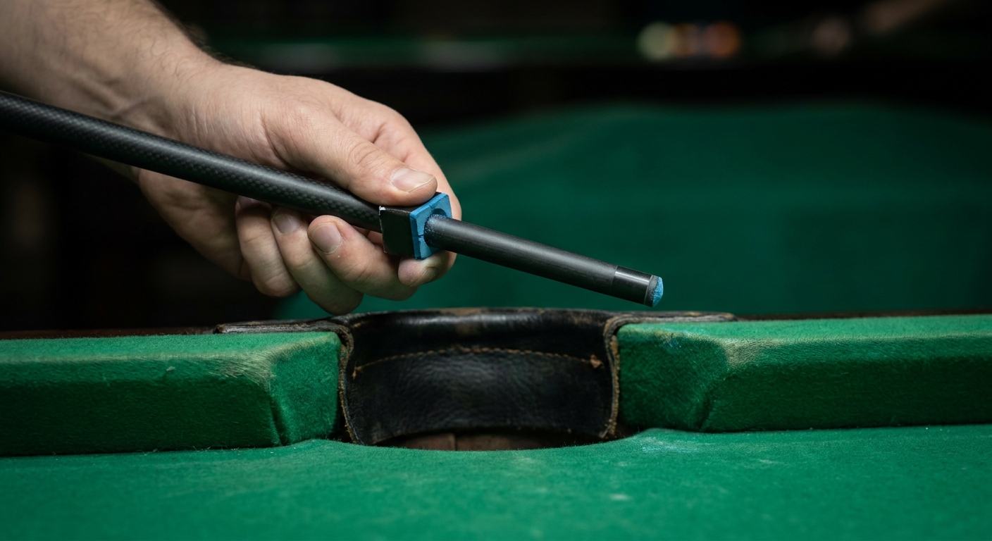 Quereyes Carbon Fiber Break Cue 21oz: Power & Deflection Performance
