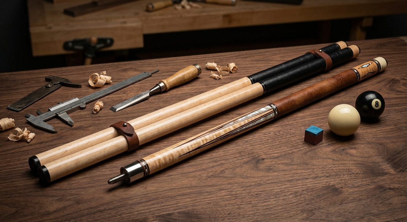 CUESOUL Rockin G407 vs House Bar 2-Pack: Pool Cue Comparison