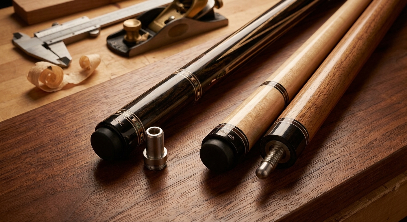 HomeSeason Pool Cue Guide: 18oz Flagship vs. 58-inch Intermediate