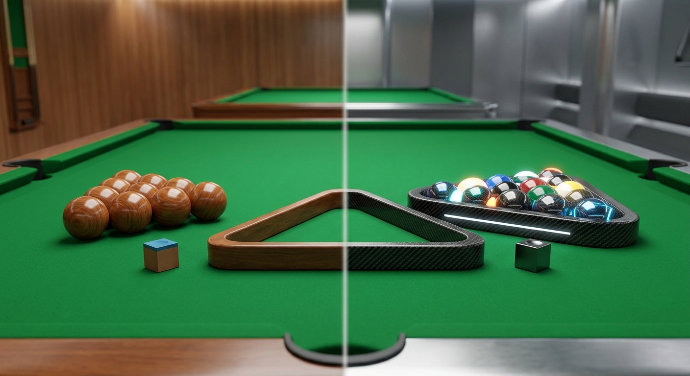 VANLAN vs. Kmise 48-Inch Pool Cues: Carbon Fiber vs. Wood Comparison