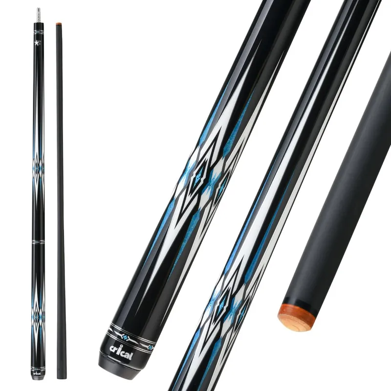 CRICAL Carbon Fiber Pool Cue 58in Blue