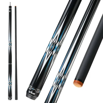 CRICAL Carbon Fiber Pool Cue 58in Blue