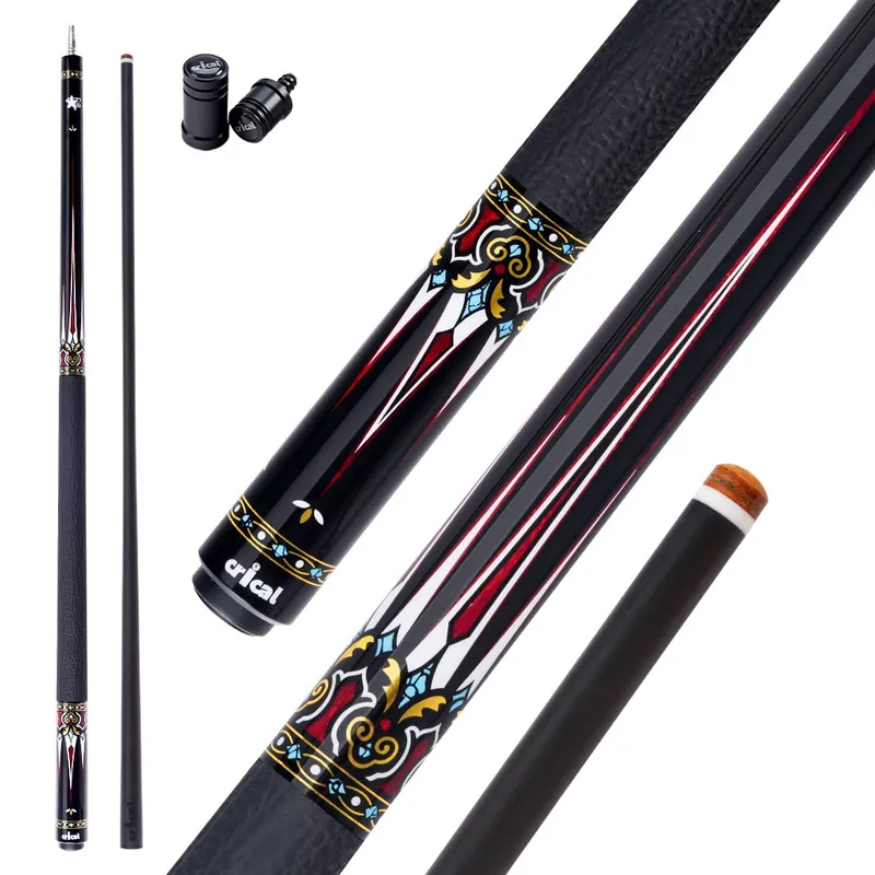 CRICAL Carbon Fiber Pool Cue 018-3F Red