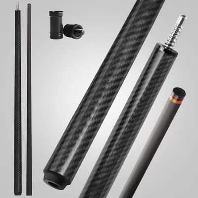 Cuefessnuance Carbon Fiber Pool Cue 11.8mm Metallic Gray
