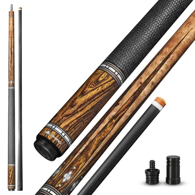 RHINO Eclipse II Carbon Fiber Pool Cue 12.5mm Sol