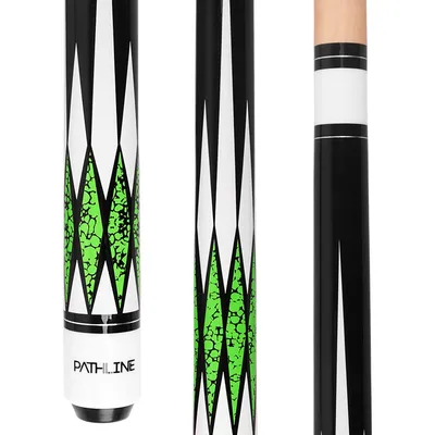 Pathline Pool Cue Stick 58" 18oz Green