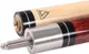 CUESOUL House Bar Pool Cue Set, 2 Cues + Wine Red Case - Image 5