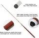 HMQQ 2-Piece Pool Cue Stick 58" 20oz - Image 6