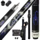 CUEELF Pool Cue Stick 20oz Blue-Scorpion