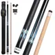 CUEELF 2-Piece 58" Pool Cue Set 20oz
