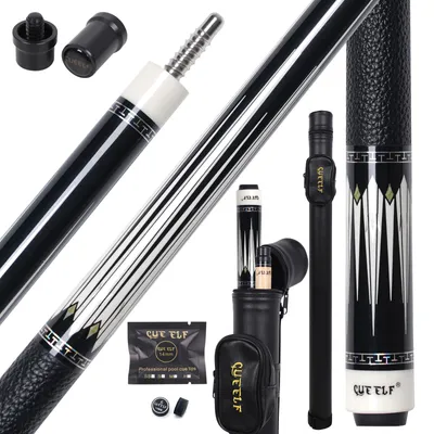 CUEELF 2-Piece Pool Cue 58" 20oz