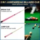 SYNCSHOT 2-in-1 Break Jump Cue 21oz Pink - Image 5