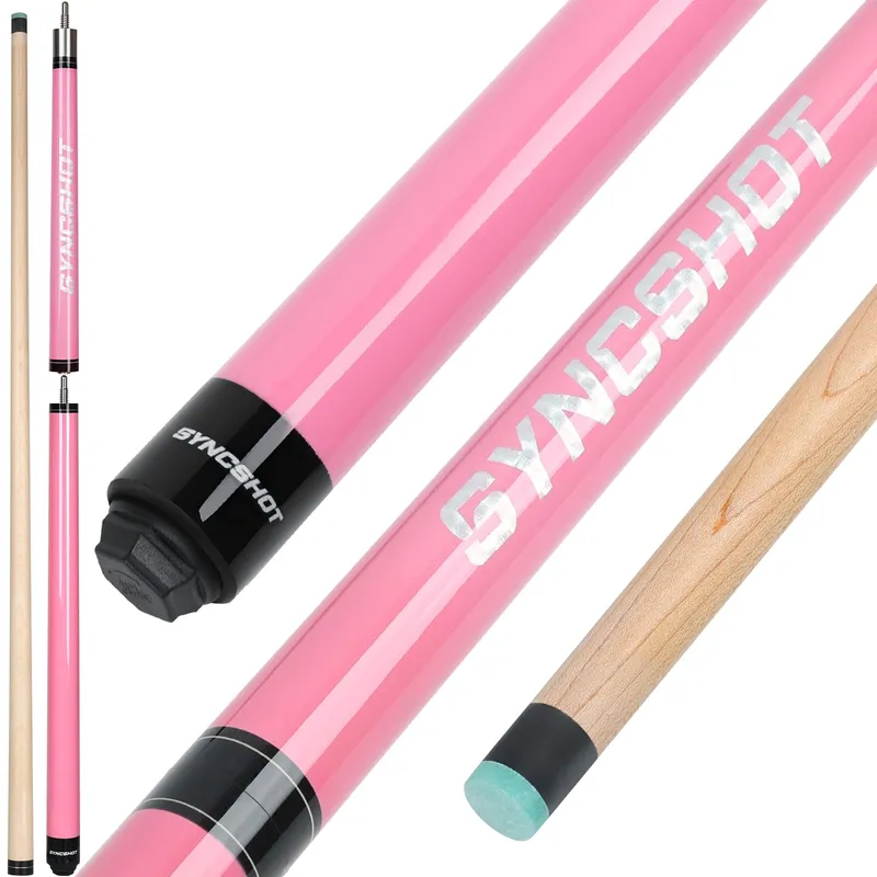 SYNCSHOT 2-in-1 Break Jump Cue 21oz Pink