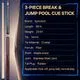 SYNCSHOT 2-in-1 Break Jump Pool Cue 23oz - Image 6