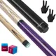 Kmise Break Jump Cue Stick 28oz Purple