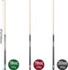 Kmise Pool Cue Stick Set - 3 Pack (18-20oz) - Image 2