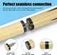 VANLAN Wooden Billiard Cue Sticks 48" Set of 2 - Image 3