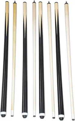 Alrnos Hardwood Billiard Cue Sticks 58 Inch - Set of 4