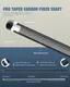 KONLLEN Carbon Fiber Pool Cue 12.5mm White - Image 3