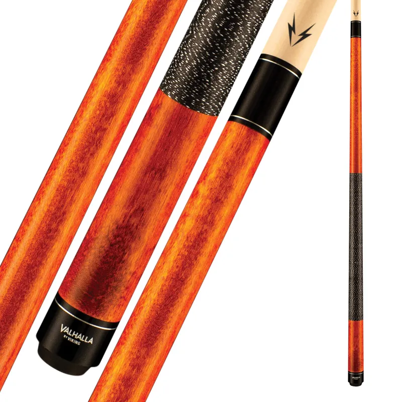Viking Valhalla 100 Series 58" Pool Cue Stick, 19oz - Autumn Orange