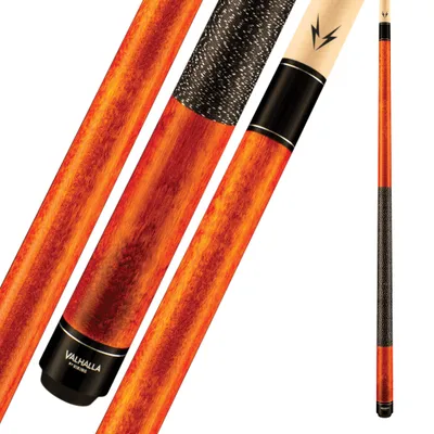Viking Valhalla 100 Series 58" Pool Cue Stick, 19oz - Autumn Orange