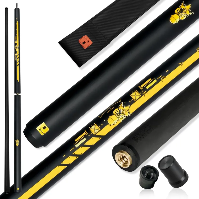 YEUEK Little Monster Carbon Fiber Break Jump Cue 19.5oz