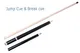 AB Earth 3-Piece Jump Break Cue 21oz - Image 3