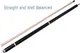AB Earth 3-Piece Jump Break Cue 21oz - Image 4