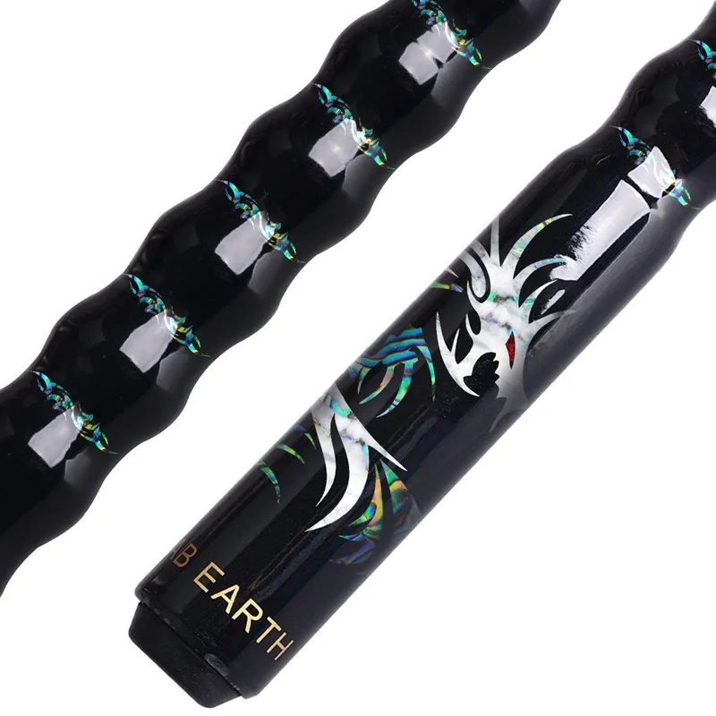 AB Earth 58" Pool Cue 19oz Black Dragon