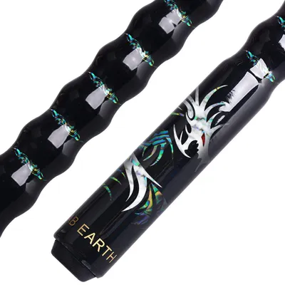 AB Earth 58" Pool Cue 19oz Black Dragon
