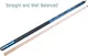 AB Earth 58" Hand-Painted Pool Cue 20oz Blue - Image 3