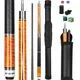 SYNCSHOT Carbon Fiber Pool Cue 58" Orange