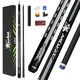CRICAL Carbon Fiber Pool Cue 58" Black Set