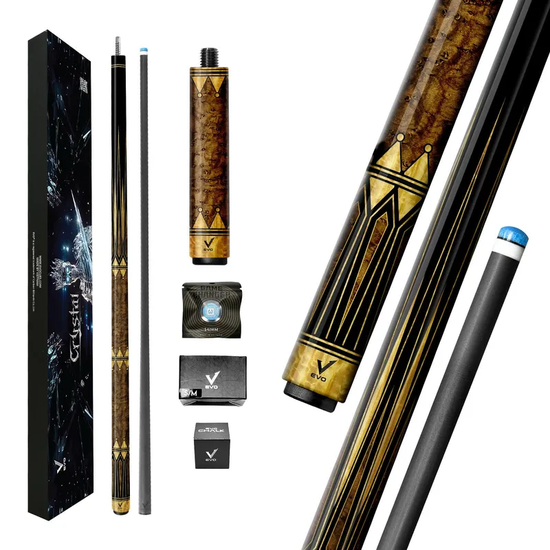 EVO Crystal Combo Maxbing Carbon Fiber Pool Cue Stick