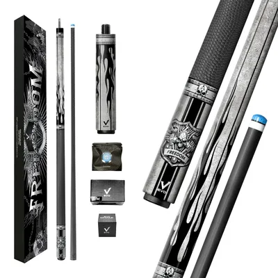 EVO Freedom Combo Maxbing Pool Cue - Black Leather Wrap