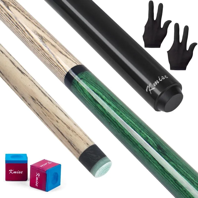 Kmise Break Jump Cue Stick 21oz Green