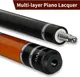 GARSEN Pool Cue Stick 58" Leather Brown - Image 2