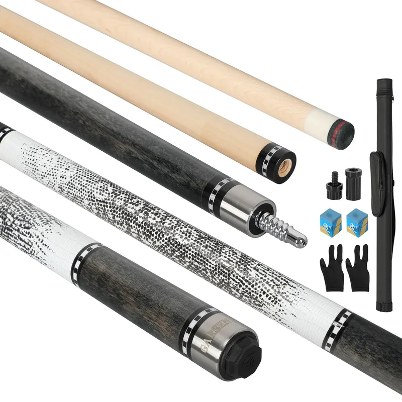 GARSEN Pool Cue Stick 58" Maple Grey