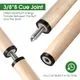JEPNJPU 58in Pool Cue Sticks Set of 2 - Image 3
