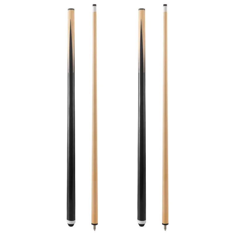 JEPNJPU 58in Pool Cue Sticks Set of 2