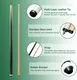 HMQQ Pool Cue Sticks 58" Set of 2 - Image 4