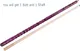 AB Earth 58" Pool Cue 20oz - Purple - Image 2