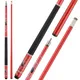 HMQQ 58" Billiard Pool Cue 19oz - Red