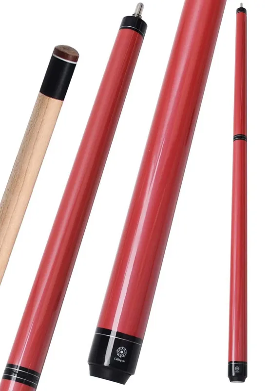 Collapsar Heavy Hitter Jump Break Pool Cue, 21oz Red