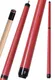 Collapsar Heavy Hitter Jump Break Pool Cue, 21oz Red