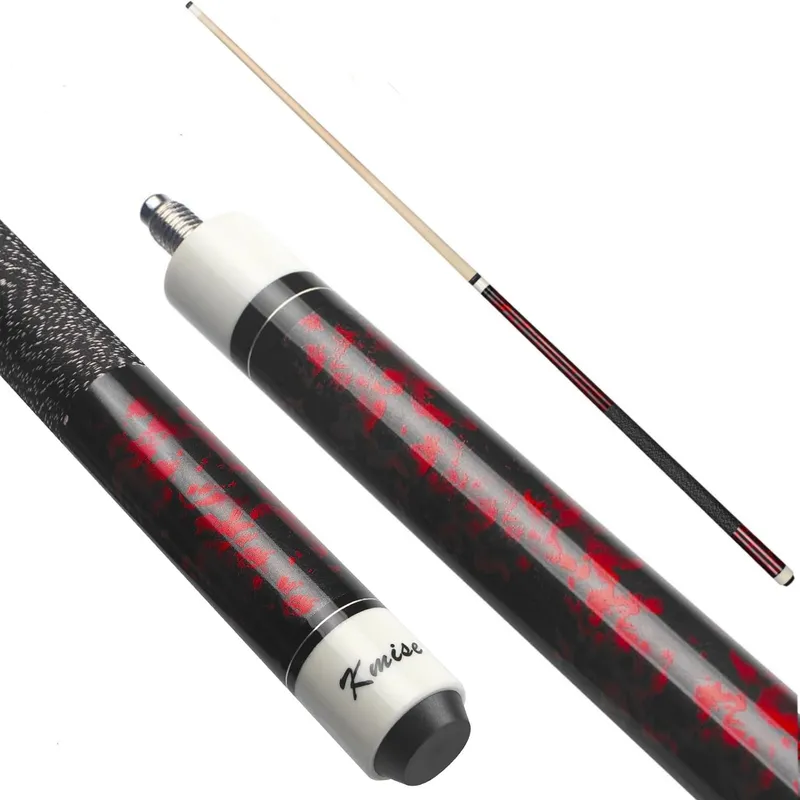 Kmise Pool Cue 58" - 18oz Red