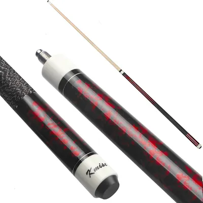 Kmise Pool Cue 58" - 18oz Red